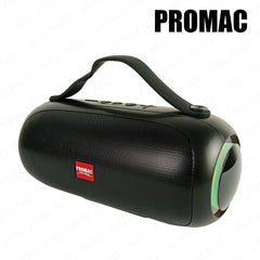 Promac by Winland Portable Bluetooth Speaker USB/TF MP3 Playback, FM Radio with LED Light T2(PROMAC)