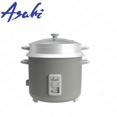 Asahi by Winland 1.5-Liters Rice Cooker with Steamer 8-cups Capacity 500W RC-86