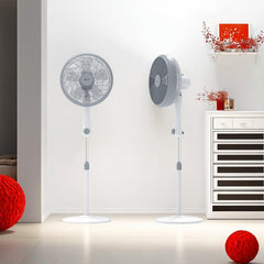 Asahi by Winland 16inches(405mm) Plastic Grill Power Stand Fan 5-Leaf Blades 65Watts PG-6083