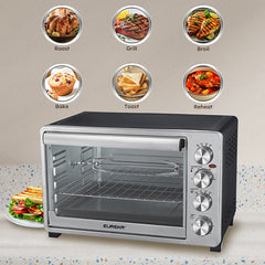 Eureka by Winland 50L Electric Oven with Rotisserie & Light Multi-cooking Function 2000W EEOR-50L S