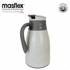 Masflex by Winland 1.0 L/1000mL Food-Grade Plastic Materials Vacuum Flask with Push Button BG-0410