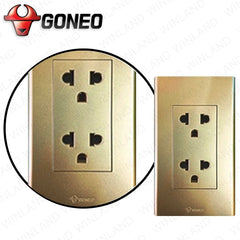 Bull/Goneo by Winland Duplex Universal Outlet Set 16A/250V (G34Z233A)