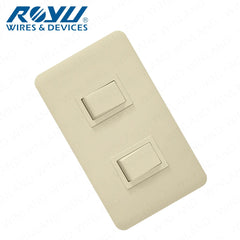 Royu by Winland Classic Series 1-Way Switch 1-Switch, 2-Switch & 3-Switch w/ High Impact Resistance