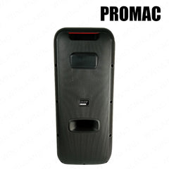 Promac by Winland Bluetooth Audio Streaming 2.1-Channel Party Speaker 2x6.5inches Subwoofer PS-6221