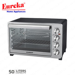 Eureka by Winland 50L Electric Oven with Rotisserie & Light Multi-cooking Function 2000W EEOR-50L S