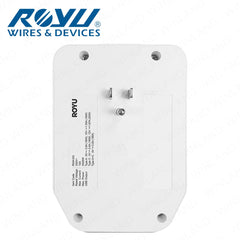 Royu by Winland 6-Gang Wall Adapter With Fast Charging 2 USB Ports 10A/250V RWA103