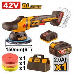 Ingco by Winland 42V Lithium-Ion Brushless 6inches(150mm) Cordless Polisher APLI42151 ING-CT