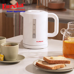 Eureka by Winland 1Liter Electric Kettle Stainless Inner Base See-Through Water Indicator EKR-1.0LW
