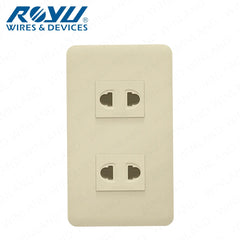Royu by Winland Classic Series Outlet Set 1-Gang, 2-Gang & 3-Gang with High Impact Resistance