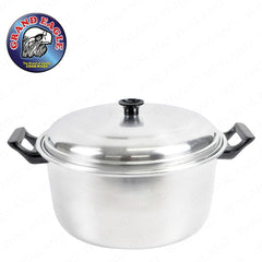 Grand Eagle by Winland Aluminum Caserole Set-5PCS (18,22,26,30,34) Sauce Pot Double Handle w/ Cover