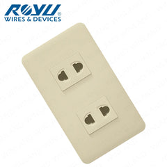 Royu by Winland Classic Series Outlet Set 1-Gang, 2-Gang & 3-Gang with High Impact Resistance