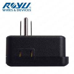 Royu by Winland International + Flat Adapter with USB (2A+1C & 1 Fast C) REDPL128