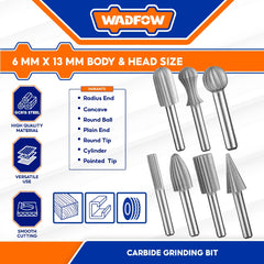 Wadfow by Winland Carbide Grinding Bit Used on Wood,Rubber,Aluminum Three-Sock Treatment SOLD PEICE