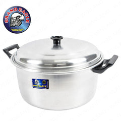 Grand Eagle by Winland Aluminum Caserole Set-5PCS (18,22,26,30,34) Sauce Pot Double Handle w/ Cover