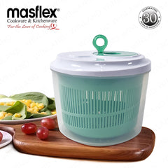 Masflex by Winland 2.5 Liters Salad Spinner Made From Premium Plastic Material YH-26