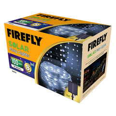 Firefly by Winland Bright Christmas Solar Fairy Lights 8-effects 0.4W 100LED 10Meters indoor/outdoor