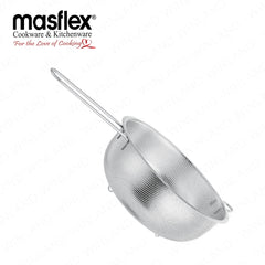 Masflex by Winland 26 cm Made from High-Quality Food-Grade Stainless Steel Material Colander CL-9126