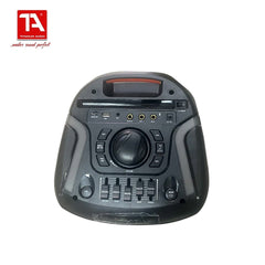 Titanium Audio by Winland Portable Speaker 8in x 2in Rechargeable w/ USB Bluetooth FM AUX Guitar