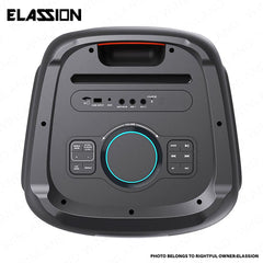 Elassion by Winland 15in Subwoofer Party Speaker 400W RMS Titan Series w/ BT, USB, SD, AUX CRONUS
