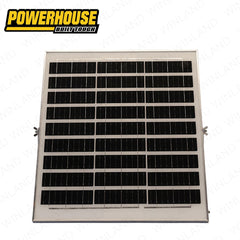 Powerhouse by Winland 16inch Electric Solar Stand Fan Electric Fan with USB Charging Port PHE-SSF-16