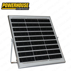 Powerhouse by Winland 16inch Electric Solar Stand Fan Electric Fan with USB Charging Port PHE-SSF-16