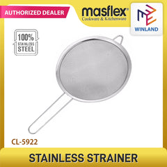Masflex by Winland 8 cm to 20 cm Made from Food-Grade Stainless Steel Material Strainer