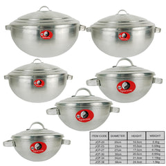 Sparrow by Winland Jumbo "Pinukpok" Cookware Casserole Pot (20cm, 23cm, 27cm, 30cm, 34cm, 38cm)