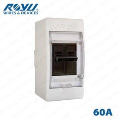Royu by Winland Safety Breaker 15A-100A with Cover Moulded Case RSB15C,RSB30C,RSB40C,RSB60C,RSB100C