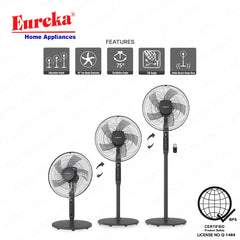 Eureka by Winland 16inches Convertible Fan / Electric Fan with Remote ERF-16