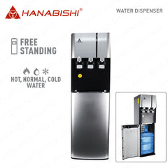 Hanabishi by Winland Bottom Load Water Dispenser Hot, Normal & Cold Function 500W HFSWD-3900BL