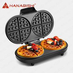 Hanabishi by Winland 8-Slice Belgian Waffle Maker with Non-stick Toasting Surface 1200Watts HSM-90W