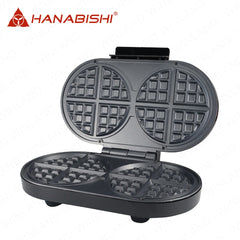Hanabishi by Winland 8-Slice Belgian Waffle Maker with Non-stick Toasting Surface 1200Watts HSM-90W