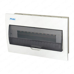 Royu Metal Base Distribution Box with Busbar 18 Modules RUMF01D2N18
