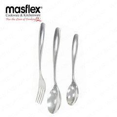 Masflex by Winland 12 Piece Clara Stainless Steel Utensil Cutlery Set JG-40
