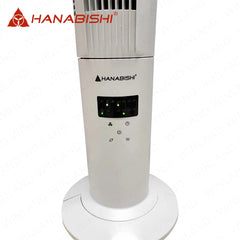 Hanabishi by Winland Tower Fan 360-degree Air Supply Technology 3-Speeds HTOWF-1500-360WHT