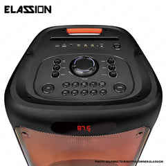 Elassion by Winland 12in Subwoofer Party Speaker 300W RMS Titan Series w/ BT, USB, SD, AUX CALLISTO