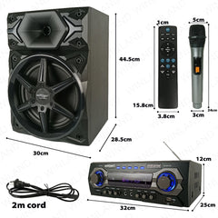Konzert by Winland 10inches Component System Mic Priority, Bluetooth/USB/SD/FM 5000W APELO 710
