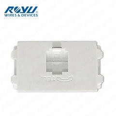 Royu by Winland Wide Series Telephone Modular Jack, Cable TV Socket & LAN Outlet