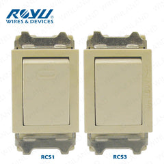 Royu by Winland Classic Series 1 Way & 3 Way Switch Component without LED 10A
