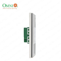Omni by Winland Aircon Tandem Outlet in Stainless Plate 20A - SP1-WA