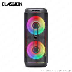 Elassion by Winland 15in Subwoofer Party Speaker 400W RMS Titan Series w/ BT, USB, SD, AUX CRONUS