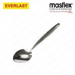 Everlast/Masflex by Winland Stainless Steel 12Piece Set Table Spoon & Fork Dotted, Plain, Curve Dots