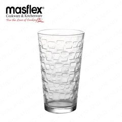 Masflex by Winland 4 Pieces 473 ml / 16 oz Deluxe Tumbler Drinking Set 8.8 x 8.8 x 14.7cm GG-GC-FG