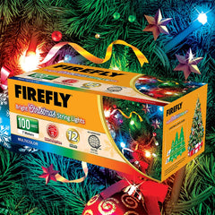 Firefly by Winland LED Christmas Lights Multicolor 12-Effects 7Watts 100LED 7Meters (indoor)