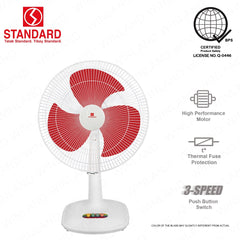 Standard by Winland 16 Inches Desk Fan/Electric Fan SDX-16C1