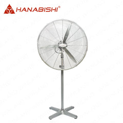 Hanabishi by Winland 30 Inches Industrial Stand Fan / Electric Fan Mesh Safety Grill 210W HISF-30FL