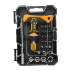 Ingco Ingco 24pcs/31pcs T-handle Wrench Screw driver Set Screwdriver HKSDB0188 | HKSDB0318