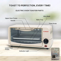 Eureka by Winland 6.0Liters Electric Oven Toaster Bake Toast EEOT-6LS