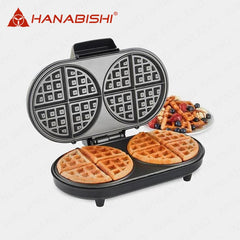 Hanabishi by Winland 8-Slice Belgian Waffle Maker with Non-stick Toasting Surface 1200Watts HSM-90W
