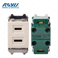 Royu by Winland Classic Series Flat Pin Outlet RCO3